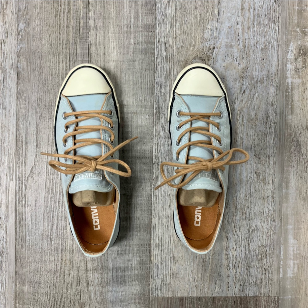 Converse Shoes in Light Blue (VGC)